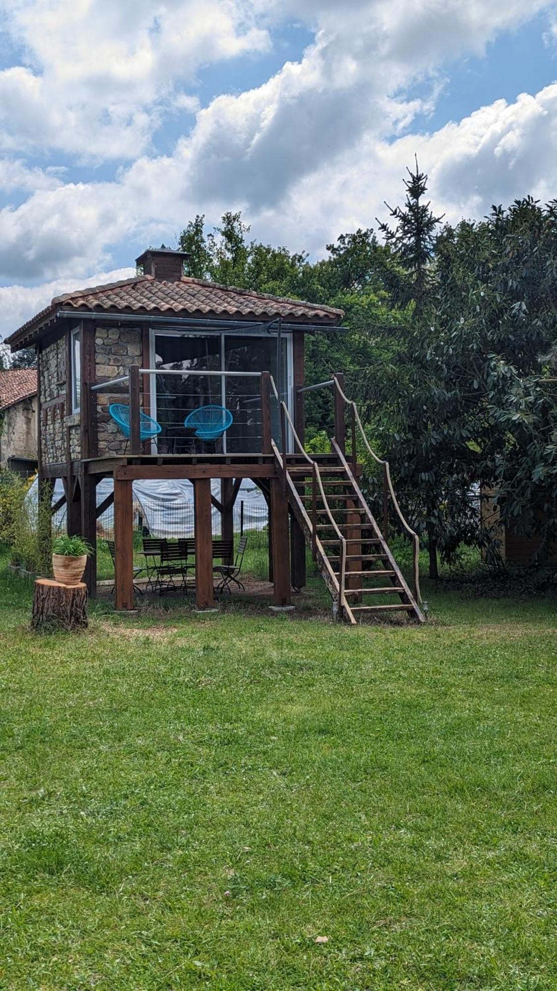 Hotel Les Genets Orleat Esterno foto